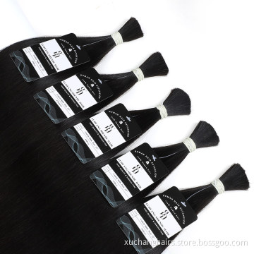 bulk hair extension natural light color unprocessed virgin indian 100% remy hair bulk 20 22 inch 100g afro kinky bulk human hair